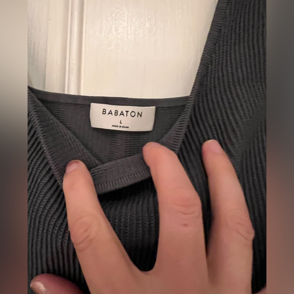 Babaton square neck tank sweater